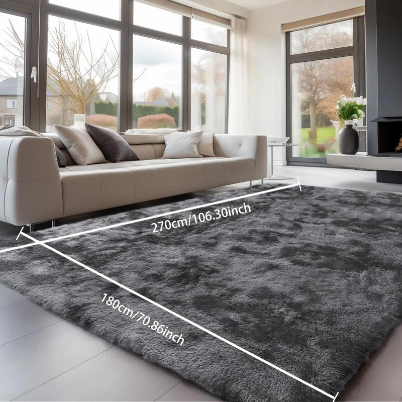 Qozy Up Ultra Soft Shag Area Rug – Fluffy Bedroom & Living Room Carpet for Dorm, Kids Room, Nursery & Home Decor