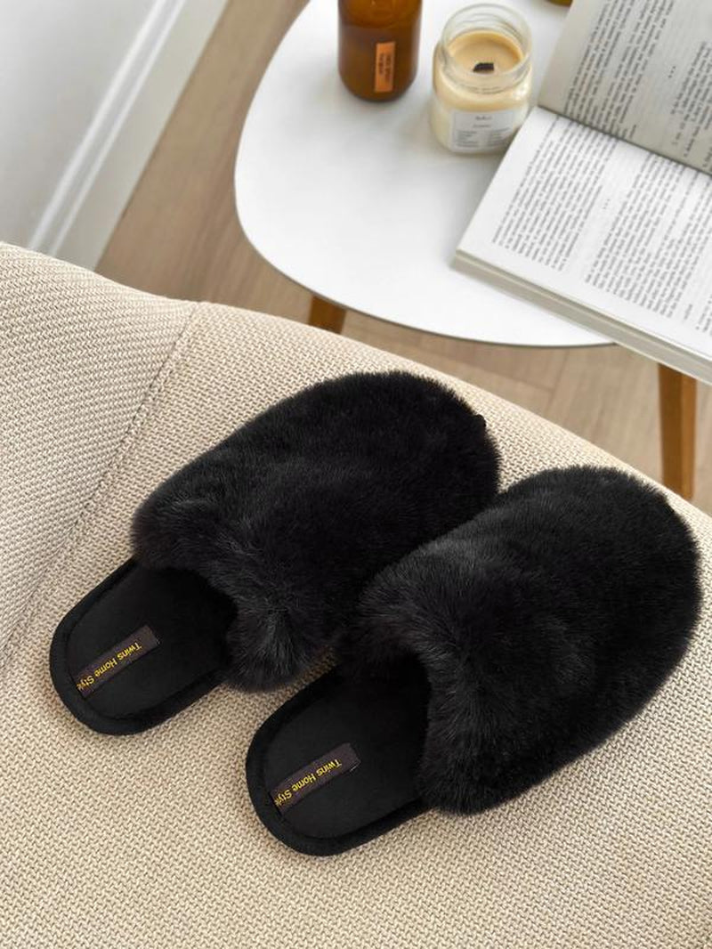 Qozy Up Faux Fur Slippers | Soft, Warm & Relaxing Comfort for Home