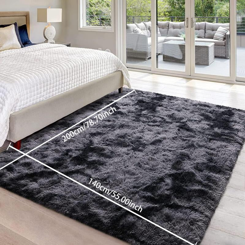 Qozy Up Ultra Soft Shag Area Rug – Fluffy Bedroom & Living Room Carpet for Dorm, Kids Room, Nursery & Home Decor