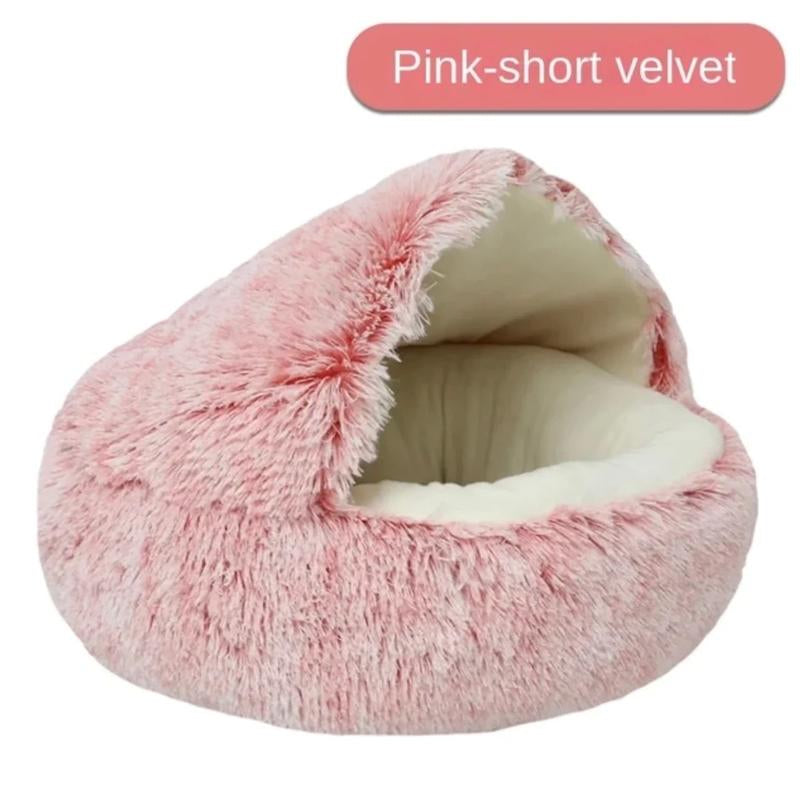 Qozy Up Pet Cuddler | Cozy, Warm Beds for Pets Who Love to Snuggle