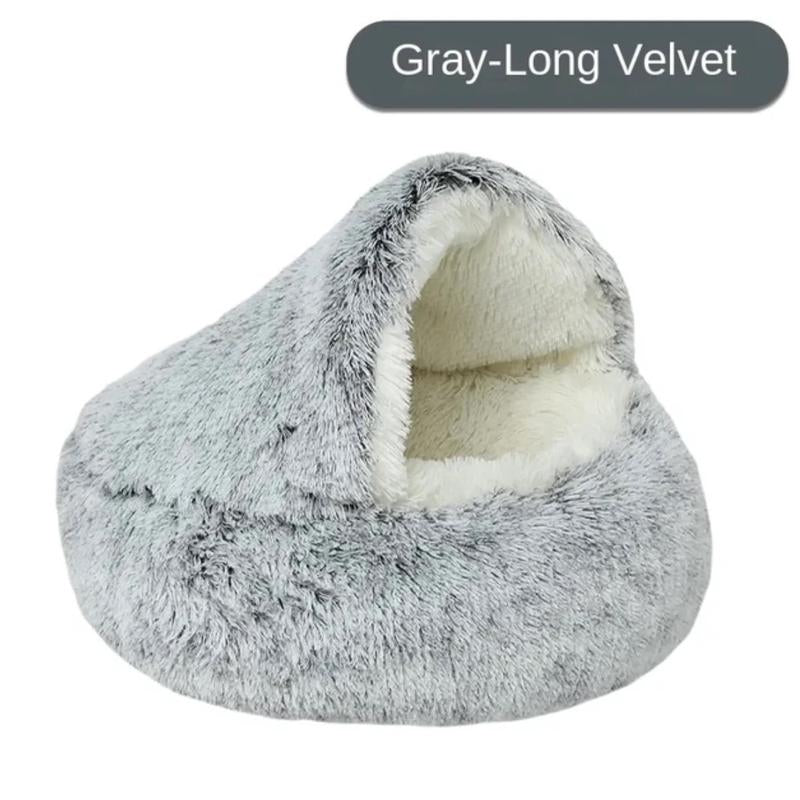 Qozy Up Pet Cuddler | Cozy, Warm Beds for Pets Who Love to Snuggle