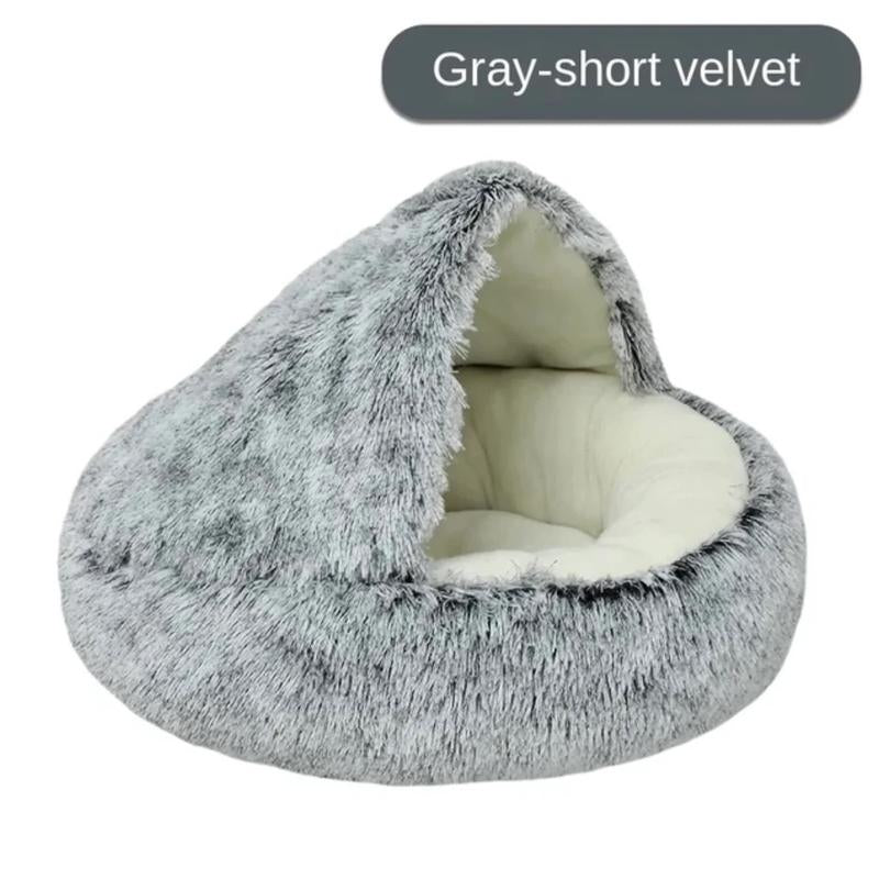 Qozy Up Pet Cuddler | Cozy, Warm Beds for Pets Who Love to Snuggle