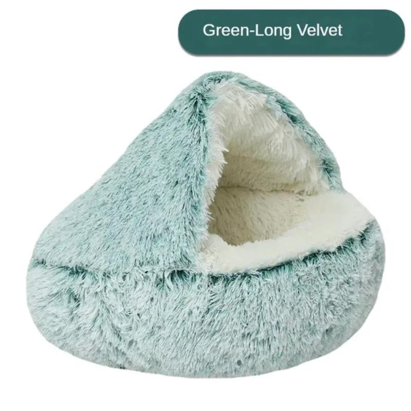 Qozy Up Pet Cuddler | Cozy, Warm Beds for Pets Who Love to Snuggle