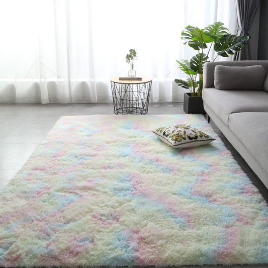Qozy Up Ultra Soft Shag Area Rug – Fluffy Bedroom & Living Room Carpet for Dorm, Kids Room, Nursery & Home Decor
